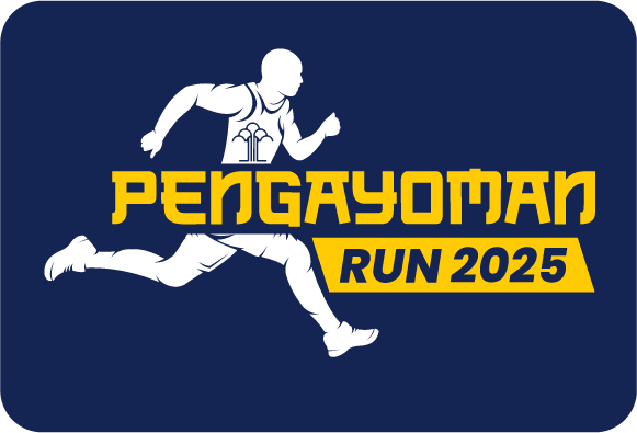 Logo PENGAYOMAN Run 2025